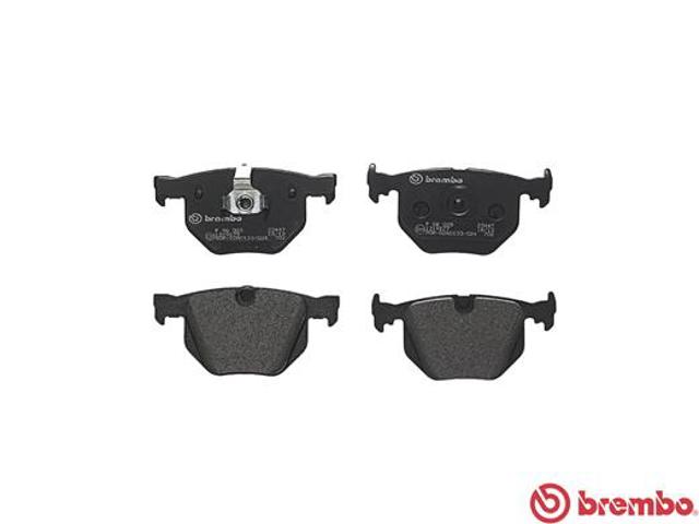 Колодки гальмівні задні, дискові P06029 BREMBO