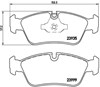 Колодки гальмівні дискові комплект P06035 BREMBO