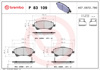 Гальмівні колодки P83109 BREMBO