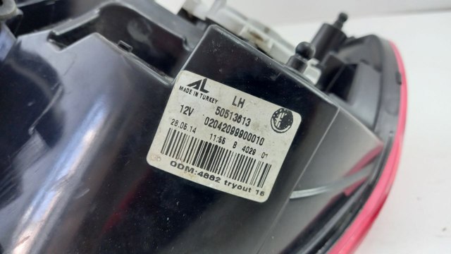 Задня ліва зовнішня фара 50513613 FIAT