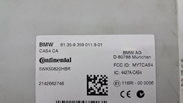 Блок комфорту 61359359011 BMW