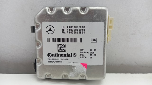 Модуль керування камерою A0009050038 MERCEDES