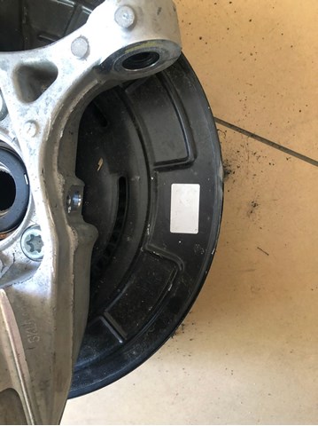 Захист гальмівного диска заднього, лівий 58243S1000 HYUNDAI