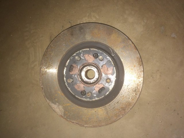 Диск гальмівний задній 584112W010 HYUNDAI
