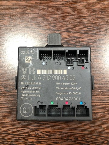 Блок комфорту передніх дверей A2129004502 MERCEDES