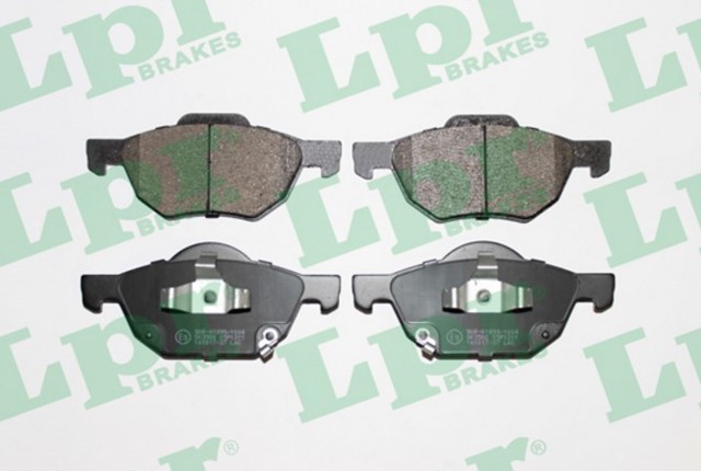 Колодки гальмівні дискові комплект 05P1211 LPR