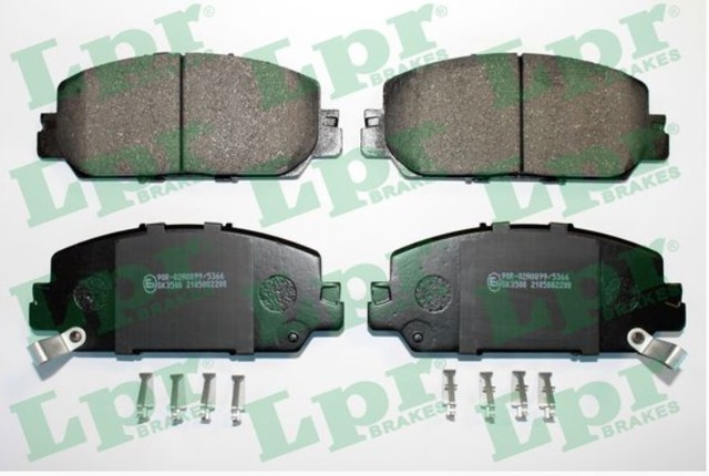 Колодки гальмівні дискові комплект 05P2200 LPR