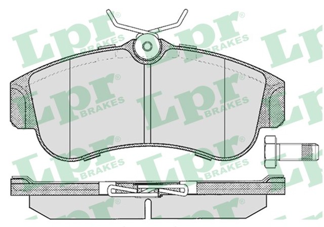 Гальмівні колодки 05P355 LPR