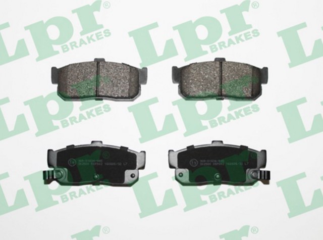 Колодки на гальмо задній дисковий 05P602 LPR