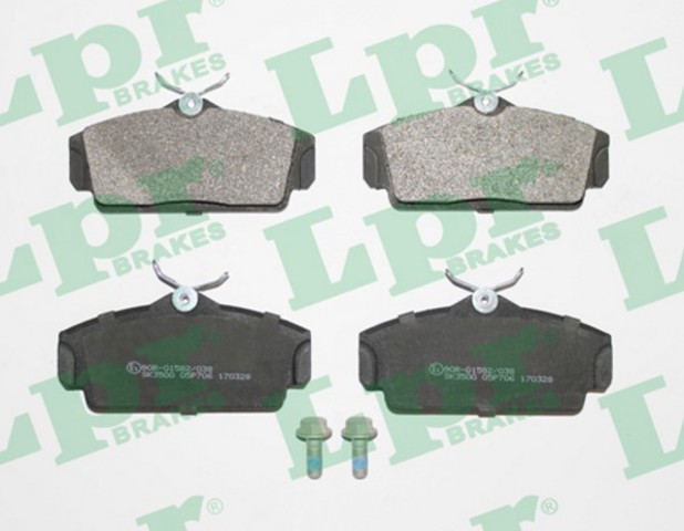 Колодки гальмівні дискові комплект 05P706 LPR
