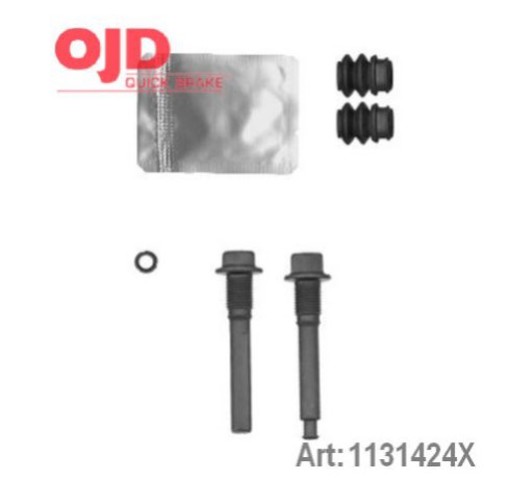 Ремкомплект супорту гальмівного переднього 1131424X QUICK BRAKE
