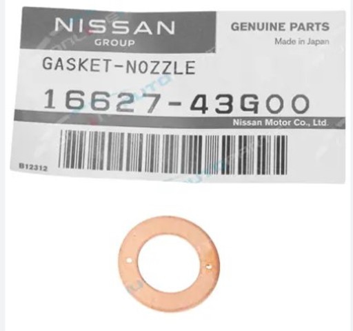 Ущільнююче кільце форсунок інжектора 1662743G00 NISSAN