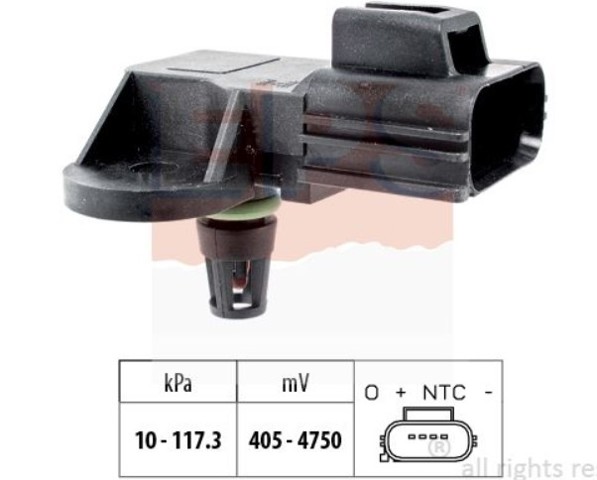 Датчик тиску повітря Ford Mondeo 3