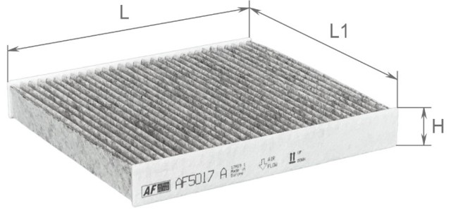 Внутрішньосалонний фільтр AF5017A ALPHA FILTER