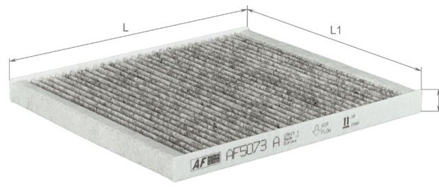 Фільтр салону AF5073A ALPHA FILTER