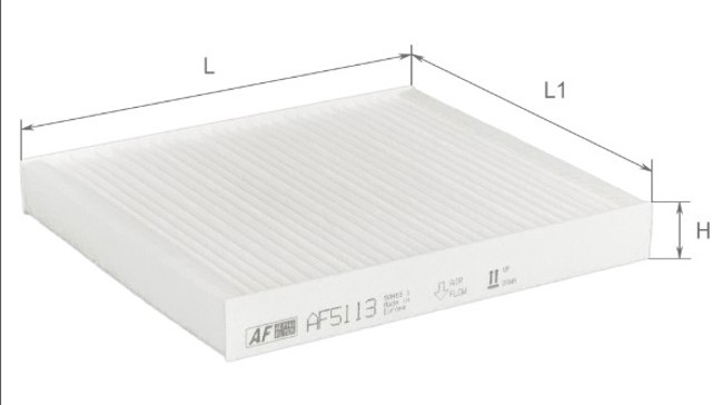 Фільтр повітряний обігрівача AF5113 ALPHA FILTER