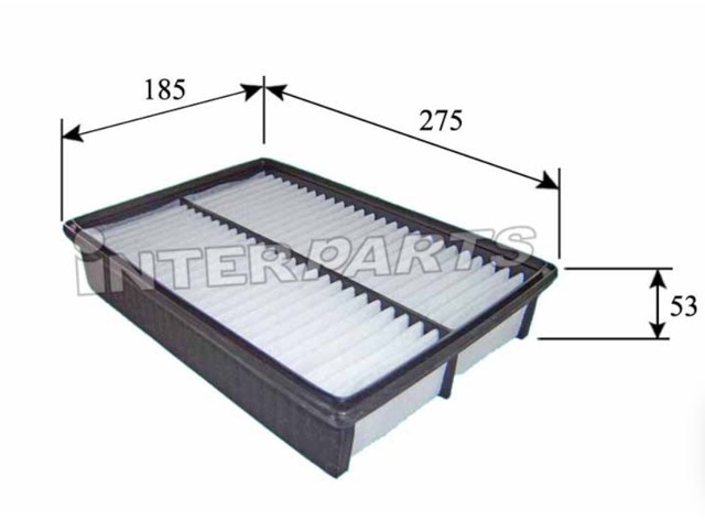 Фільтр повітряний IPA645 INTERPARTS