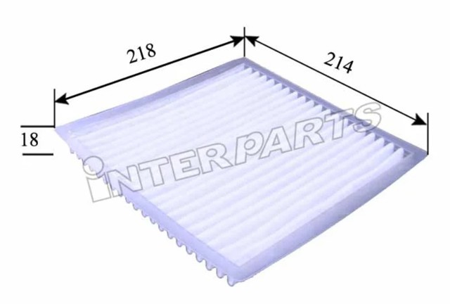 Фільтр салону вугільний IPCA106 INTERPARTS