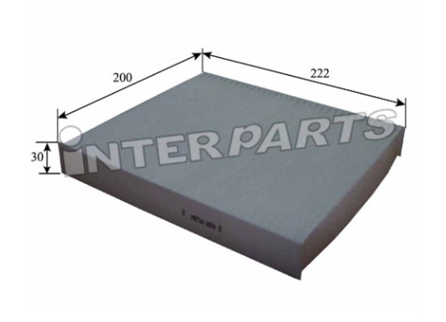 Фільтр салону вугільний IPCA206C INTERPARTS