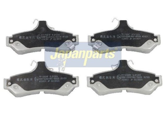 Колодки гальмові задні, дискові PP230AF JAPANPARTS