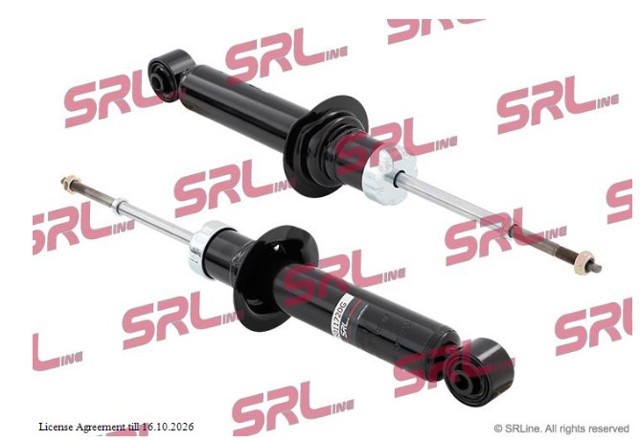 Амортизаційна стійка задня S011720G POLCAR