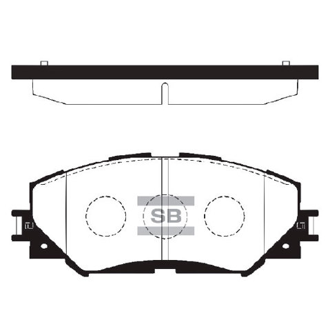 Дискові гальма SP2093 SANGSIN