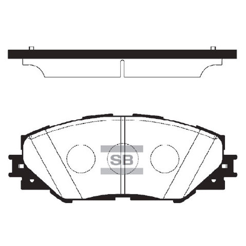 Тормозні колодки SP2138 SANGSIN