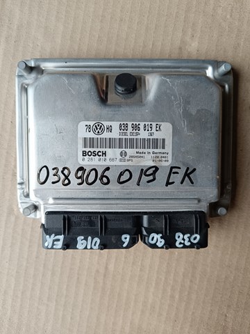 Модуль управління двигуном 038906019EK VAG