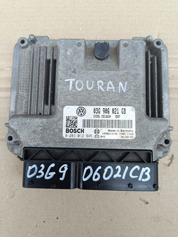 Блок електронного управління 03G906021GB VAG