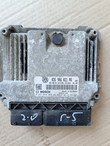 Блок електронного управління 03G906021PR VAG