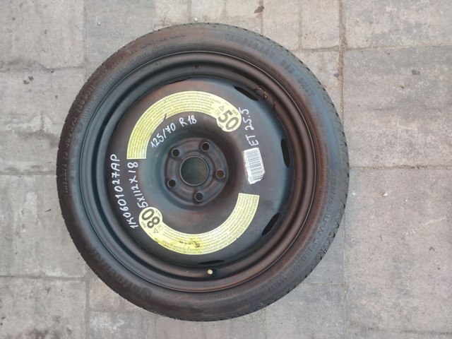 Докатка, аварійне запасне колесо 1K0601027AP VAG