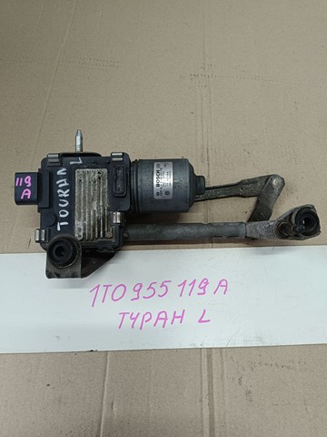 Двигун склоочисника лобового скла, лівий 1T0955119A VAG