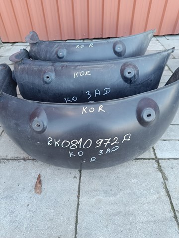 Підкрилок задній правий 2K0810972A VAG