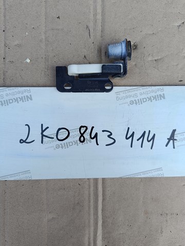 Обмежувач зсувних дверей, нижній на кузові 2K0843414A VAG