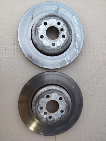 Диск переднього гальма 34108853555 BMW