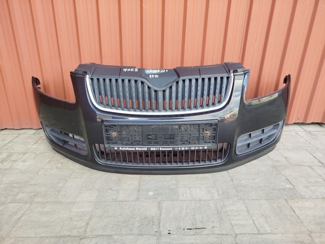 Кожух бампера переднього Skoda Roomster