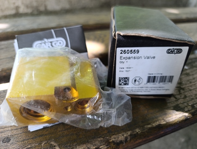 Клапан TRV, кондиціонера 260559 CARGO