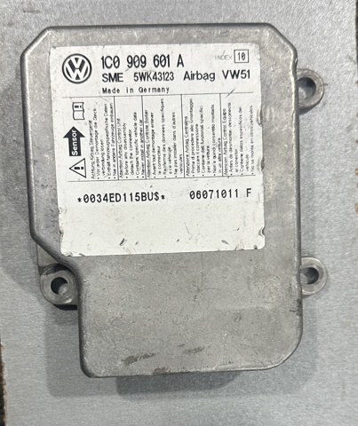 Модуль-процесор управління подушки безпеки 1C0909601A VAG