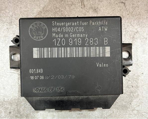 Модуль керування (ЕБУ) парктроніком 1Z0919283B VAG