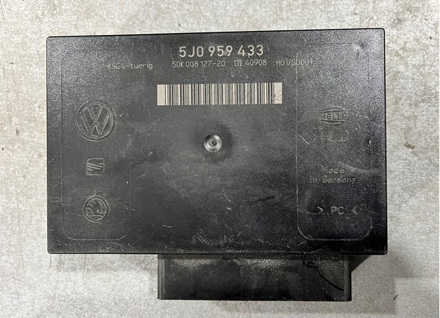 Блок керування центральним замком 5J0959433 VAG
