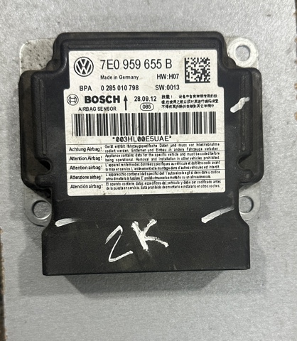 Блок управління airbag 7E0959655B VAG