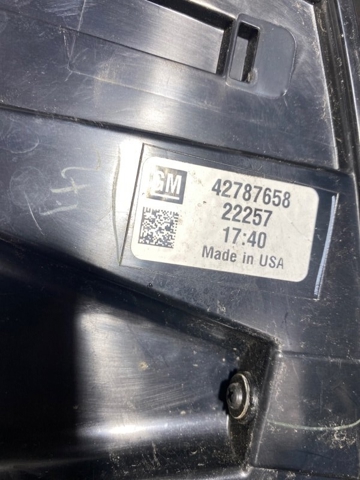 Ліхтар задній правий 42787658 GM