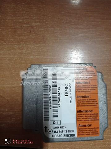 Модуль-процесор керування подушки безпеки 1635421318 MERCEDES