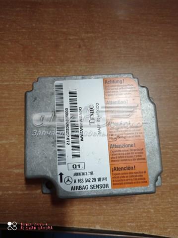 Блок управління airbag A1635422918 MERCEDES