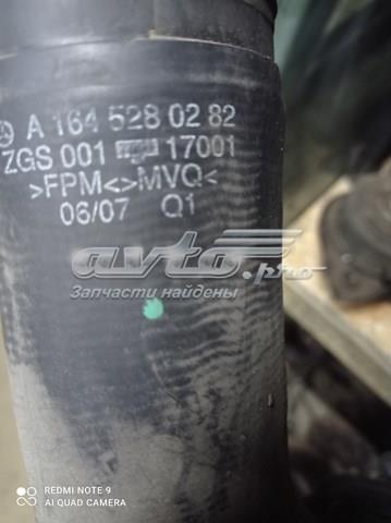 Шланг/патрубок інтеркуллера A1645280282 MERCEDES