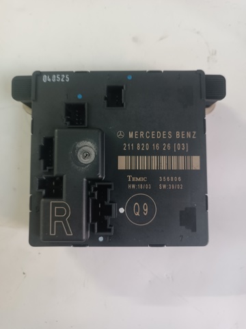 Блок комфорту задніх дверей A2118201626 MERCEDES
