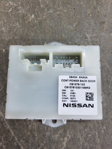 Блок управління відкриття кришки багажника 284G45NA0A NISSAN