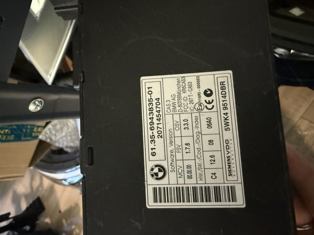 Блок управління комфорту 61356943835 BMW