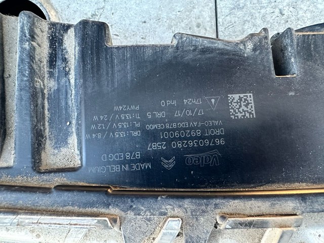 Фара денного світла, права 9676036280 PEUGEOT