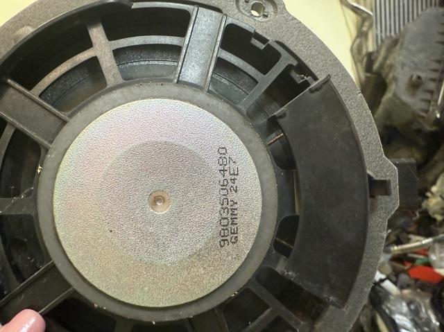 Динамік передній 9803506480 PEUGEOT